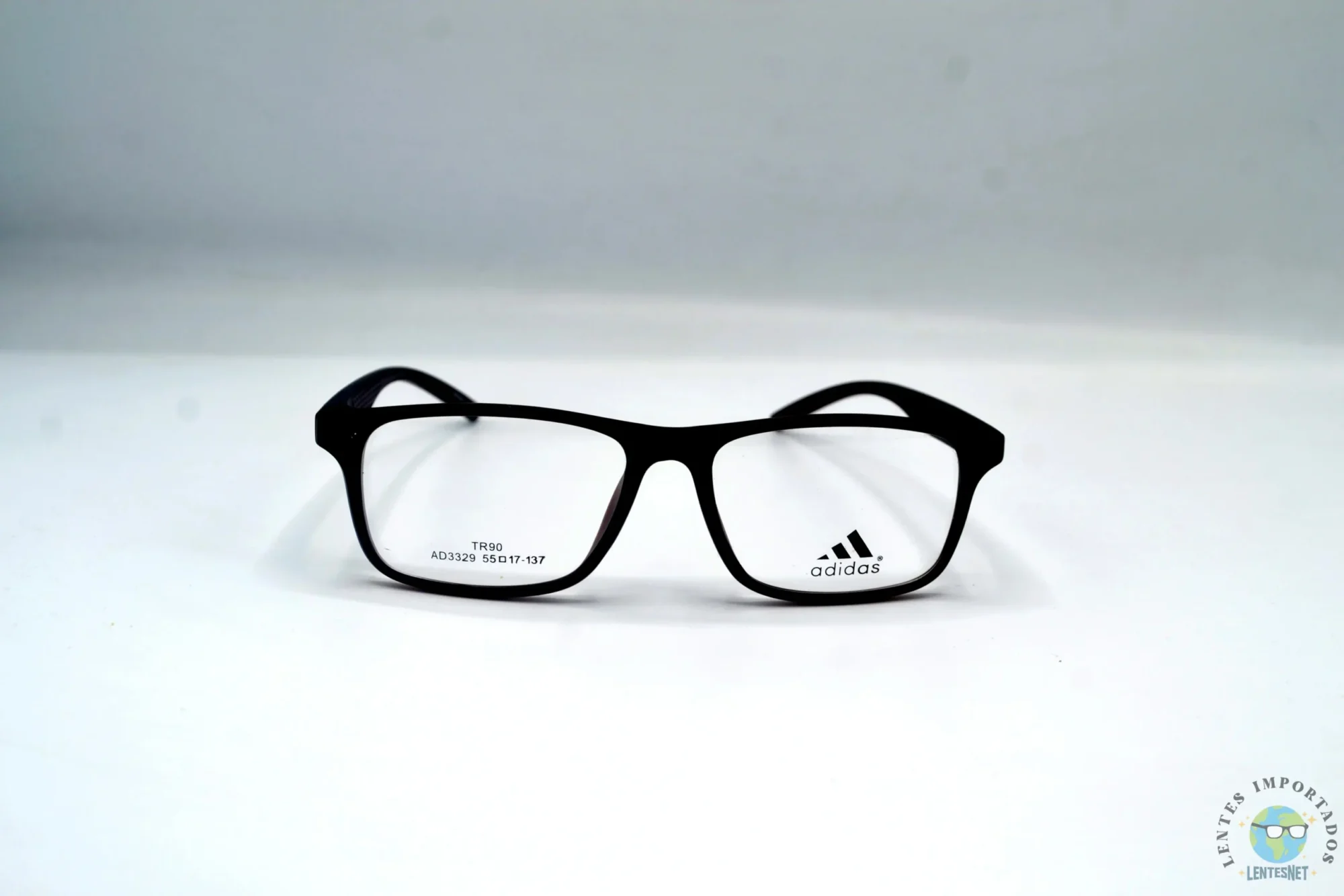 Adidas | Lentes Marca Adidas Color Negro Mate y Café AD3329 C4 | Modelo: Adidas AD3329 C4 Color: Negro Mate y Café